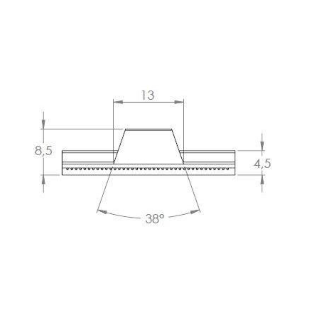 PU timing belt ATK10-K13