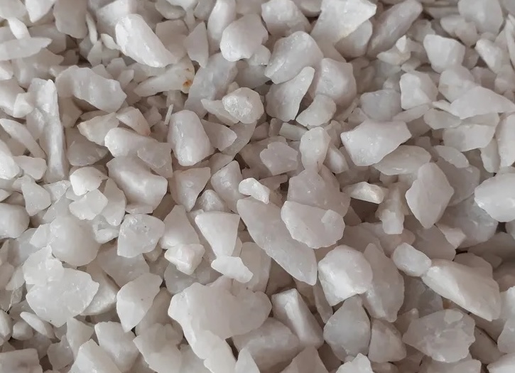 Snow White Quartz Lumps