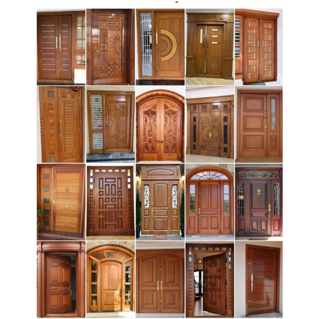 Premium Wooden House Doors